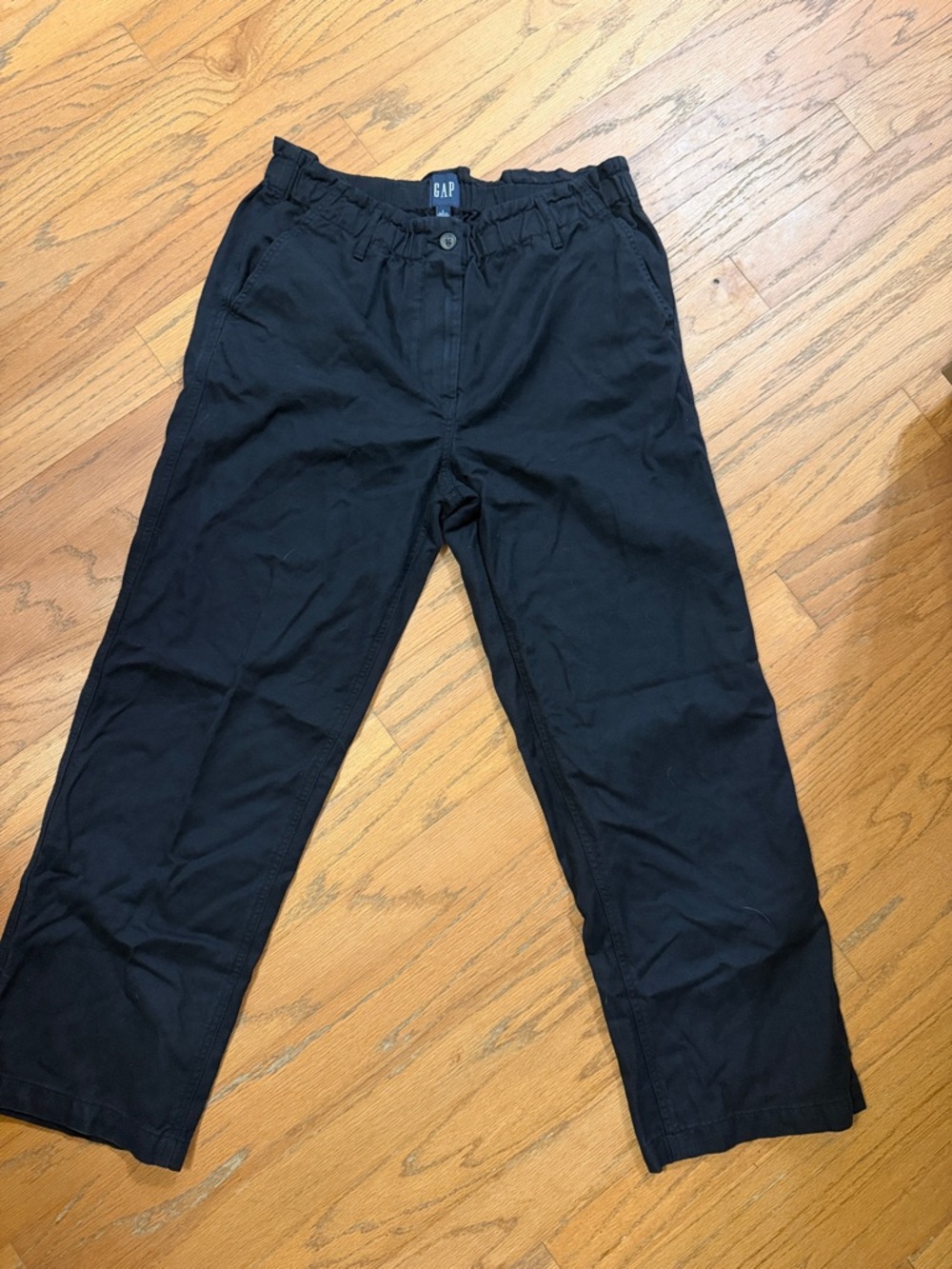 GAP Womens Black Chinos - Straight Casual Fit